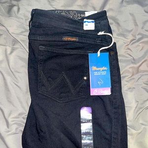 Wrangler Q-Baby deep dyed black jeans size [15/16 x 32]